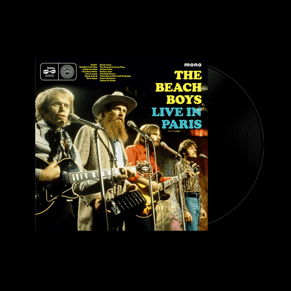 The Beach Boys 在巴黎現場表演，出現在復古專輯封面上。