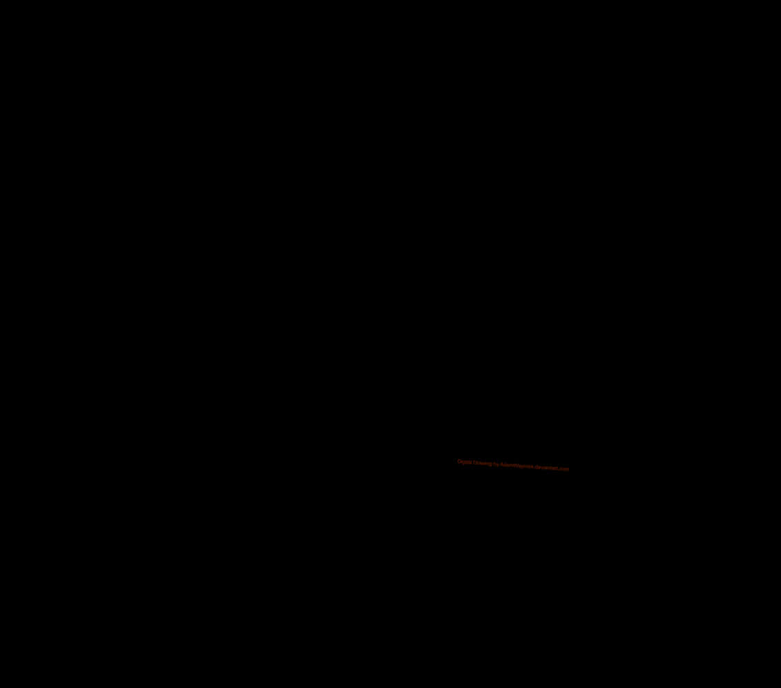 海綿寶寶黑白線條簡約風格，窗邊對話場景，高畫質PNG下載
