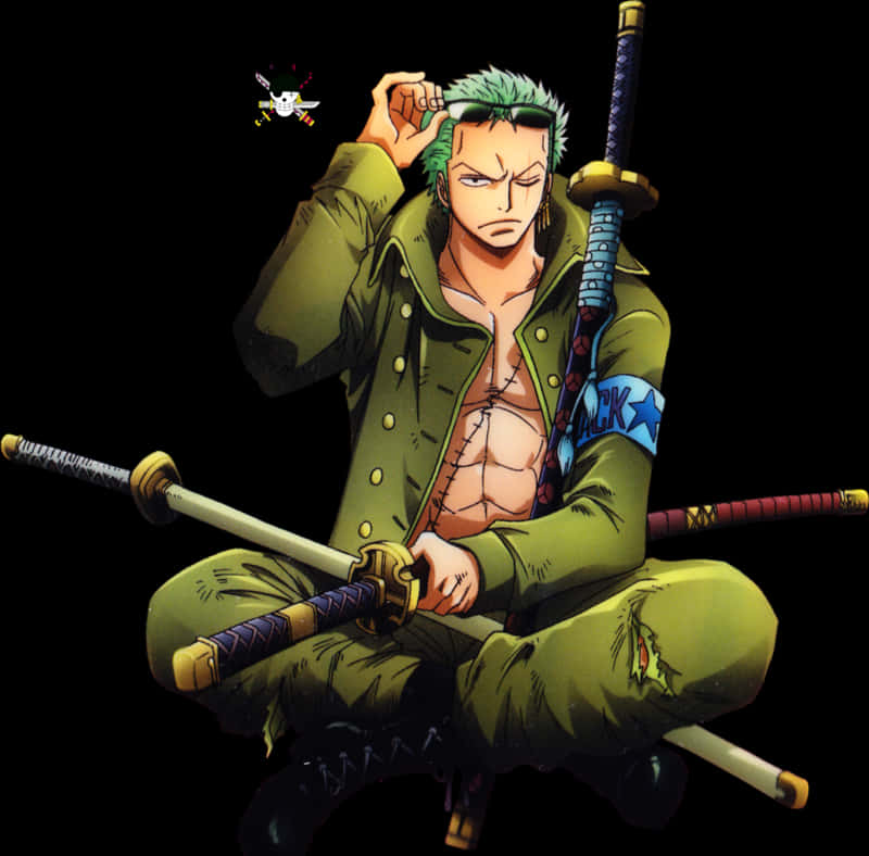 《海賊王》綠髮劍士 壁紙