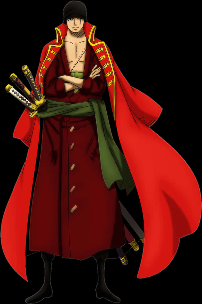 海賊王穿紅色披風的角色 壁紙