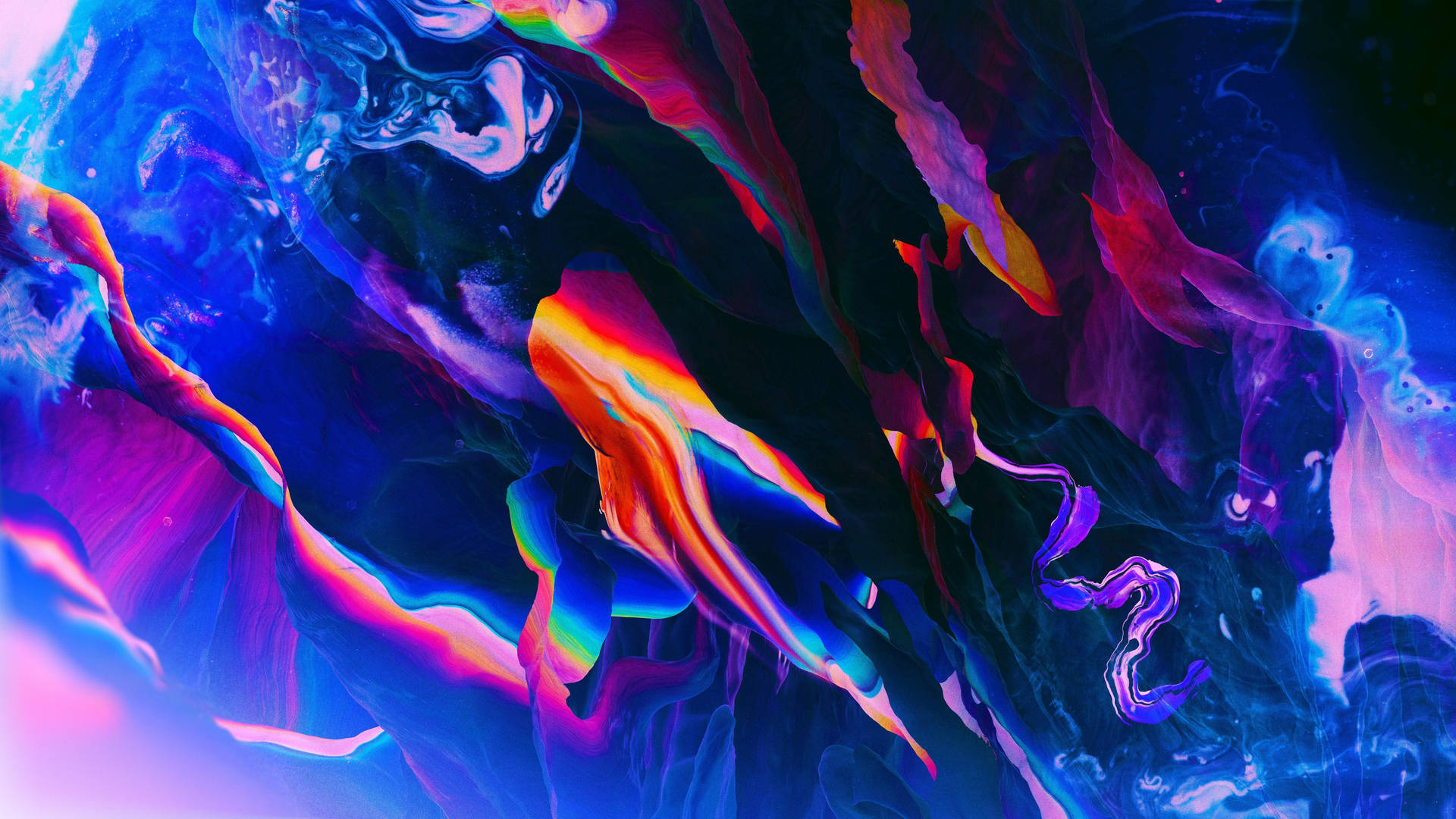 液態顏料迷幻4K