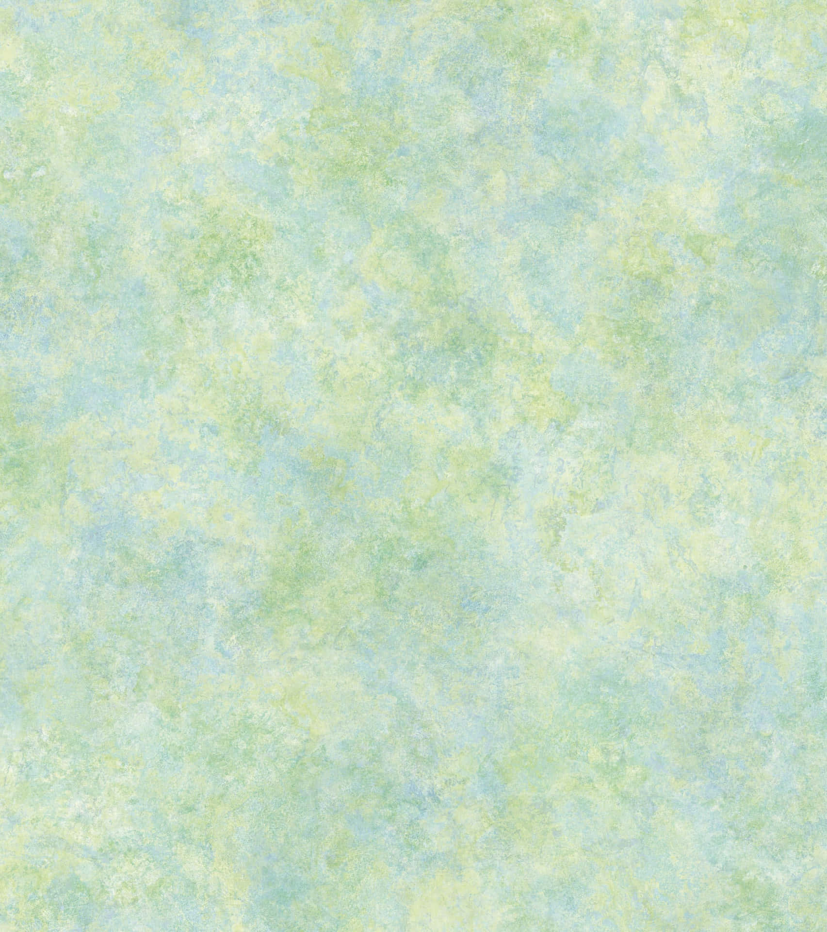 柔和的水彩紋理，呈現粉綠色和藍色調。