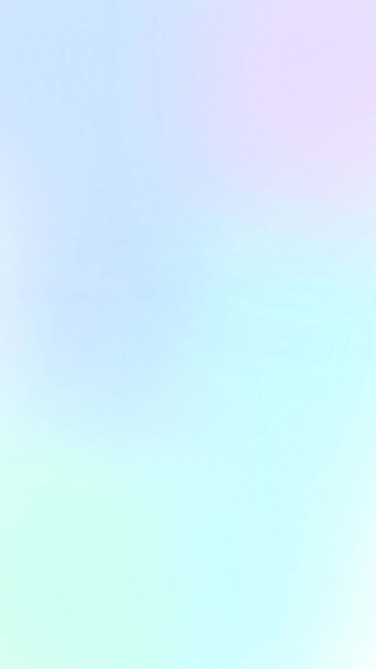 淡藍色純色iPhone色彩混搭 壁紙