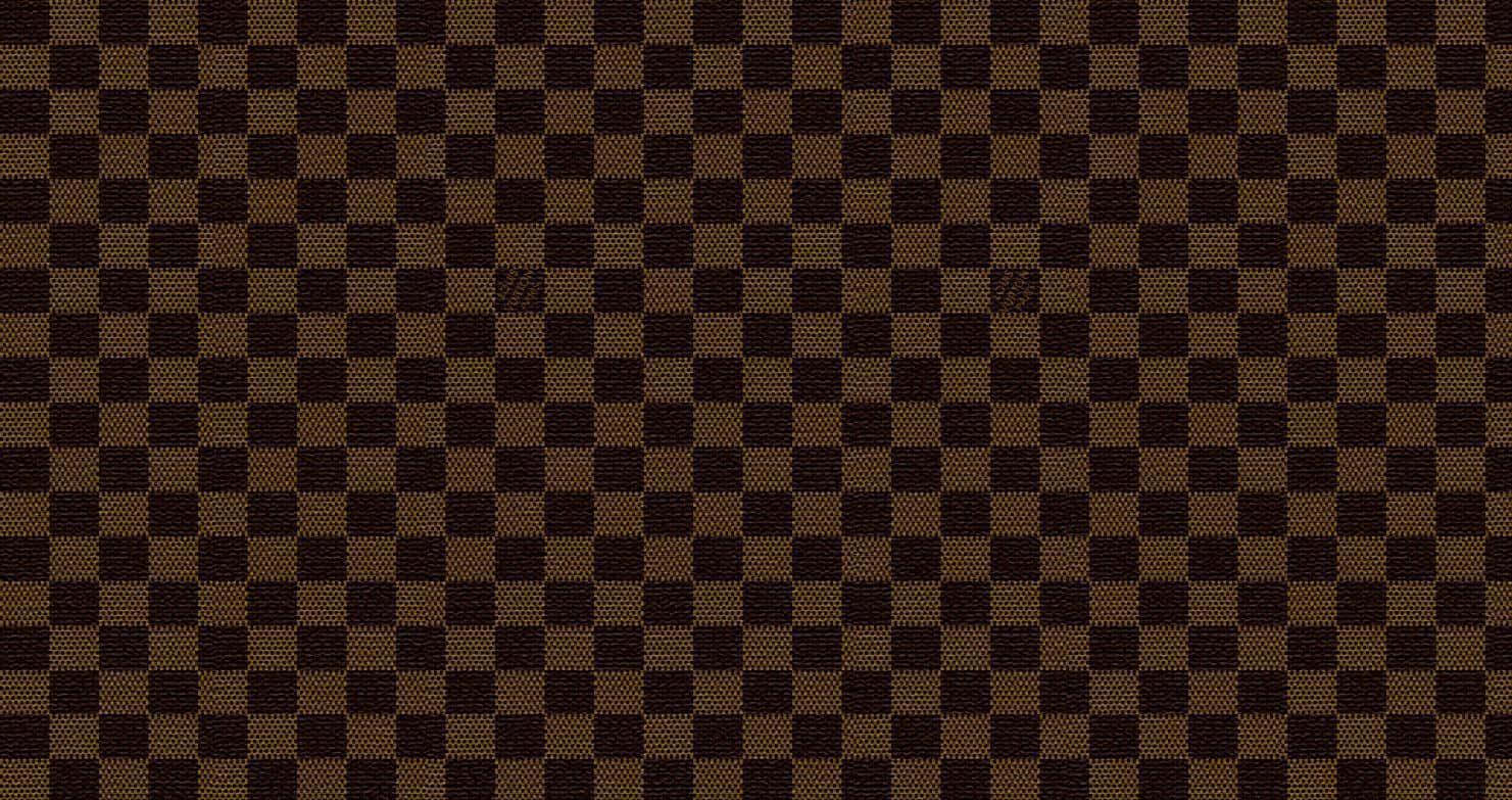 棕色和黑色編織棋盤格圖案紋理壁紙