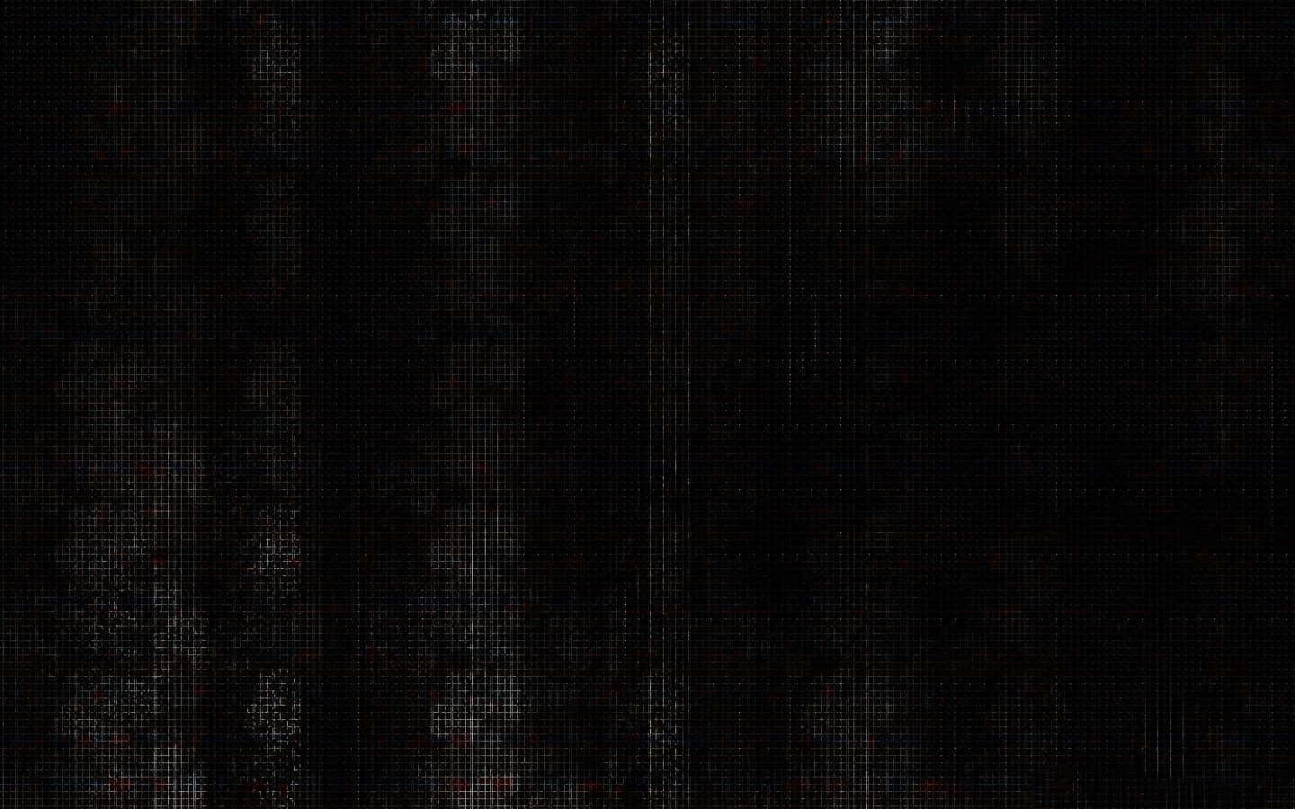 Dark Grunge 桌布 壁紙 — 深色紋理背景，帶有微妙的網格圖案和淡淡的灰色和紅色斑點。