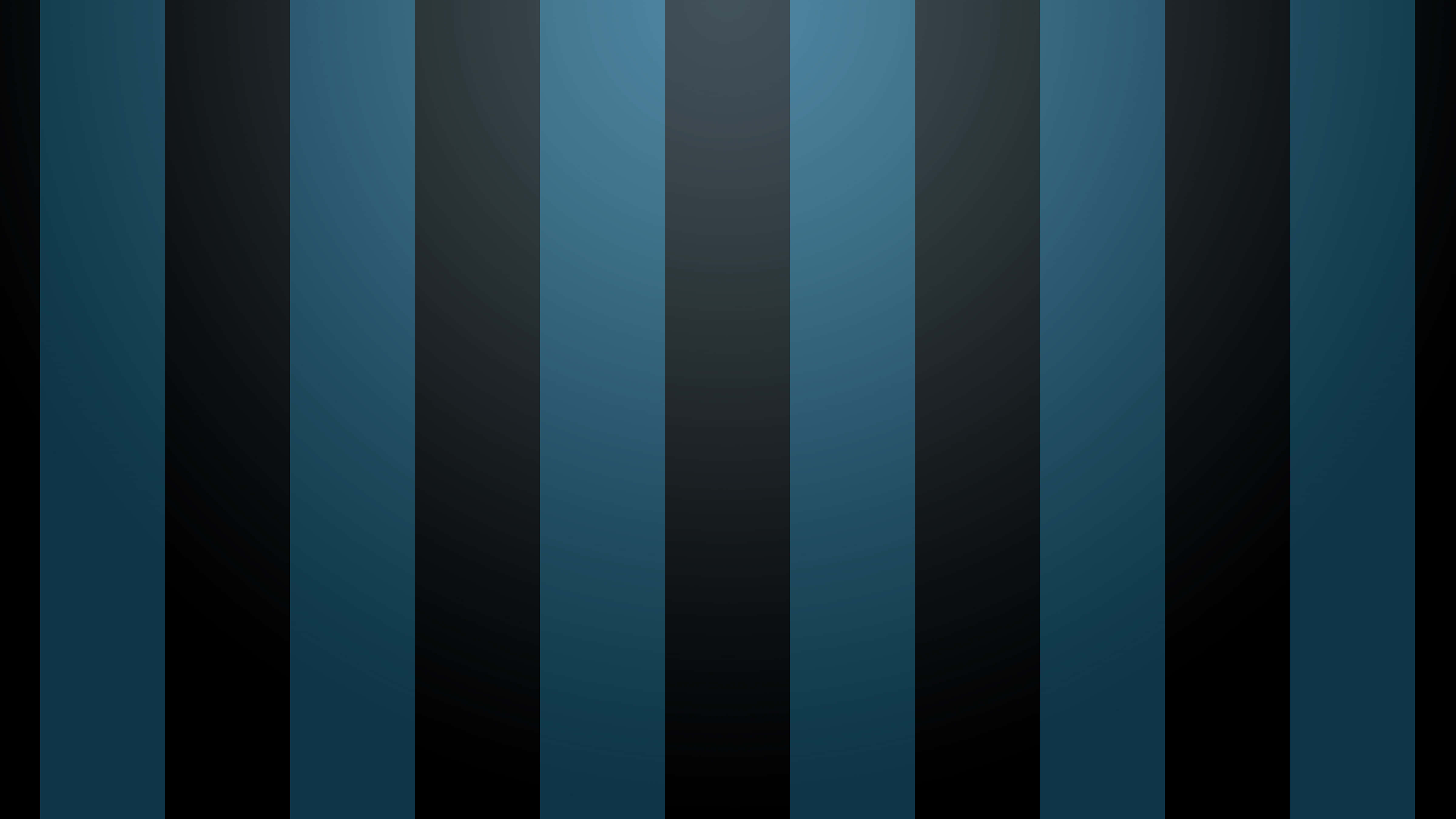 Cute Stripes 桌布 壁紙 — 深藍色和黑色的垂直條紋，配合微妙的漸變燈光，營造出時尚現代的抽象圖案。