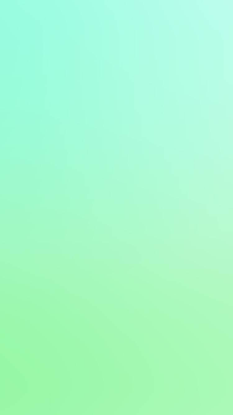 淺薄荷綠iPhone漸變色 壁紙