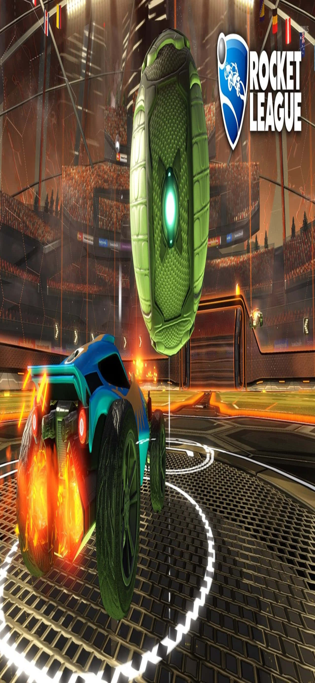 準備好以 iPhone XS Max 和《Rocket League》提升你的遊戲體驗 壁紙