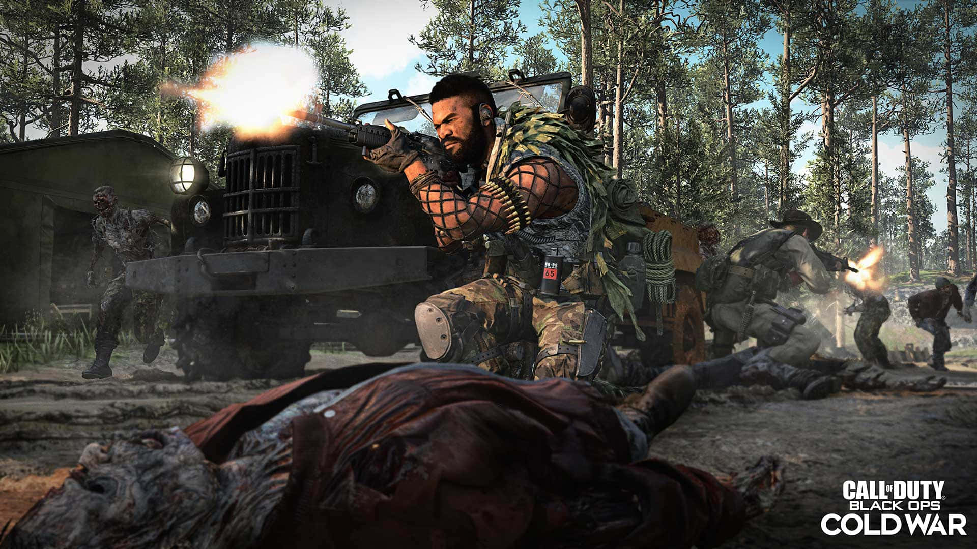 準備好迎接《Call Of Duty: Black Ops Cold War》的刺激緊張體驗。 壁紙
