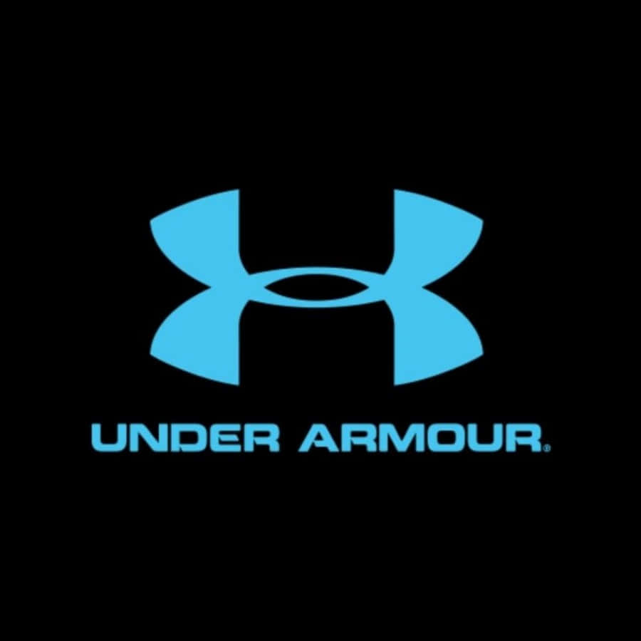 準備讓你的訓練更有價值 壁紙 — 一個明亮的藍色 Under Armour 標誌居中在純黑色背景上，下方有品牌文字。