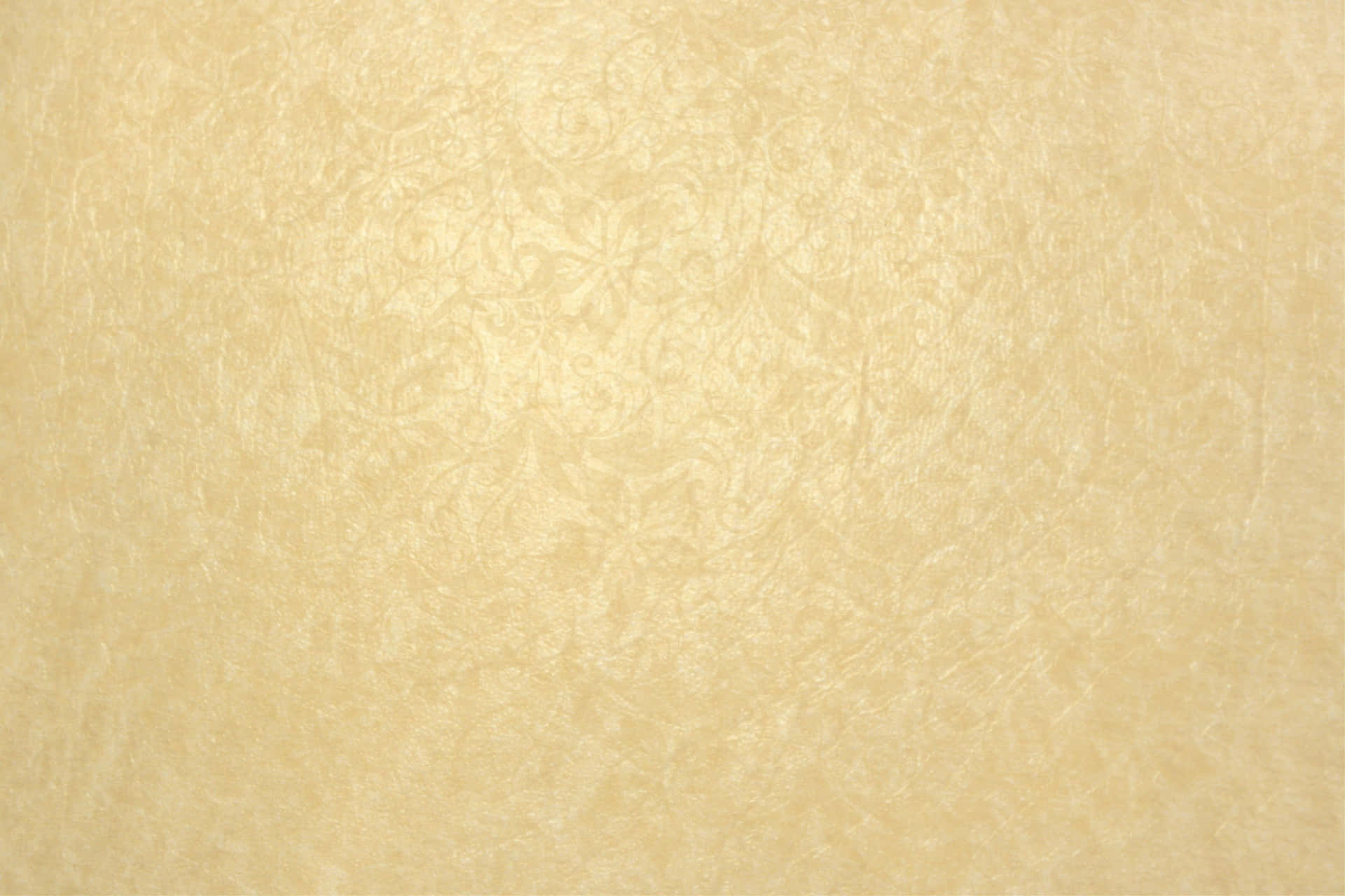 奶油米色牆紙，帶有精緻的花卉壓花和柔軟質感。