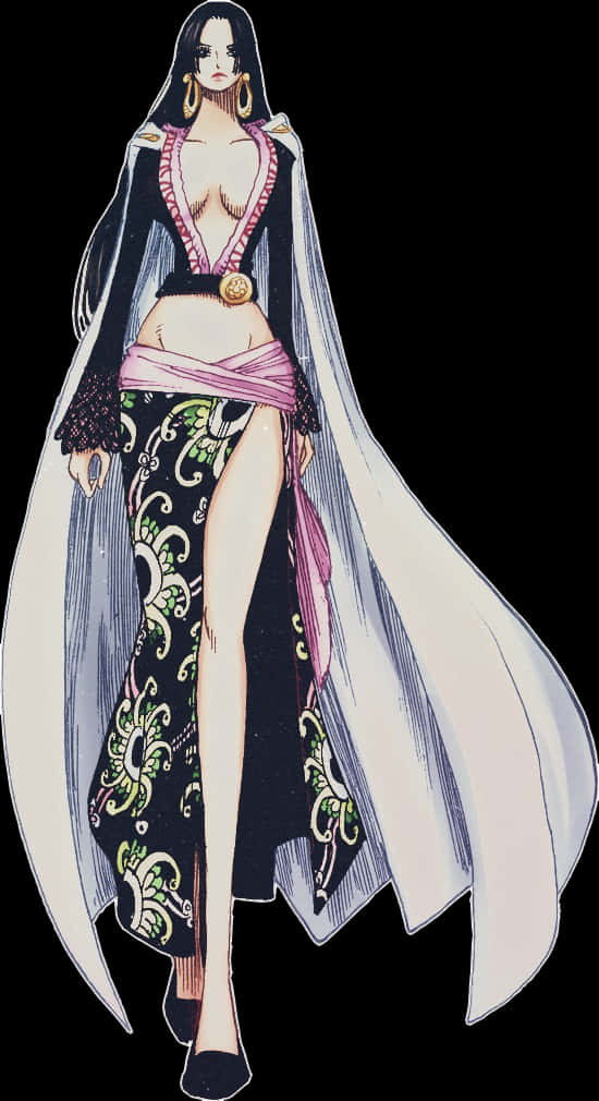 漫畫角色優雅服裝 壁紙