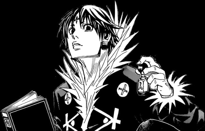 奇洛羅·露西利佛 - 獵人X獵人奇洛羅漫畫，高清PNG下載