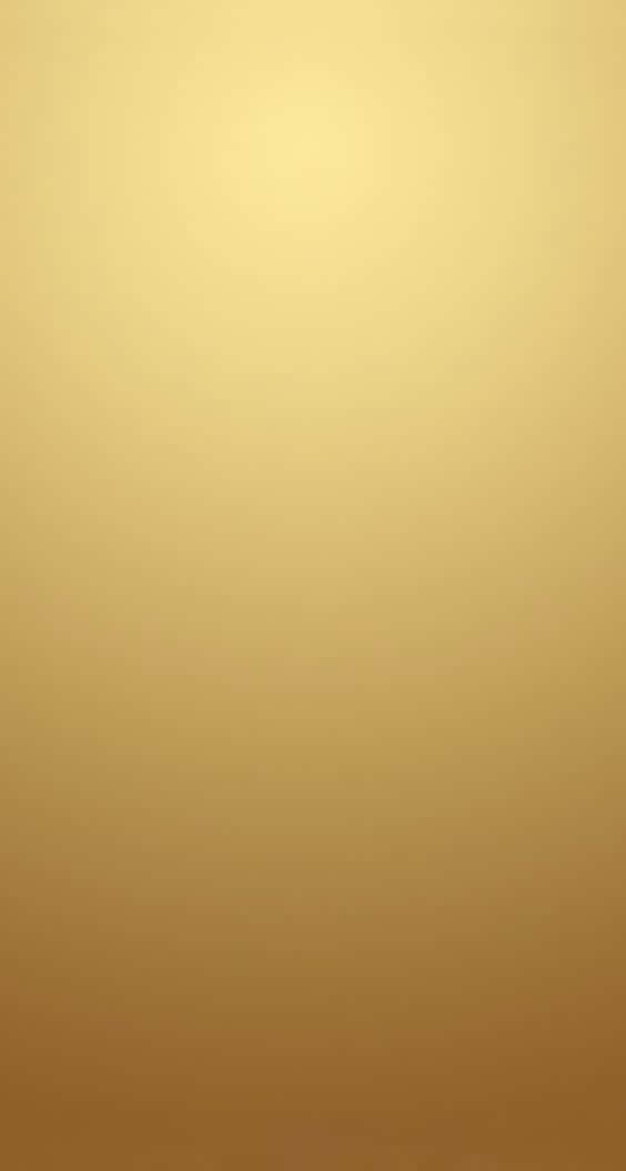 漸層金屬金色肖像背景 壁紙 — 整個畫面中，溫暖的金色色調從淺色漸變到深琥珀色的平滑漸變。
