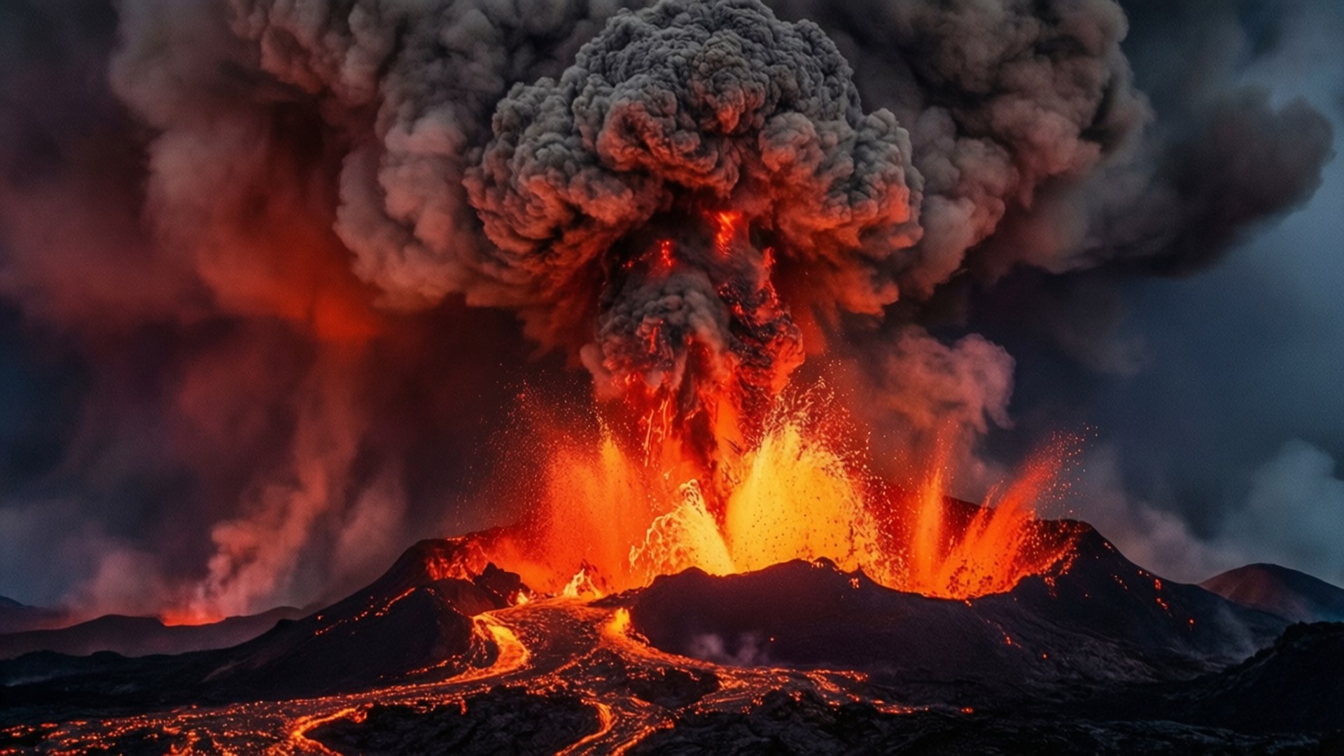 火山爆發之怒 壁紙