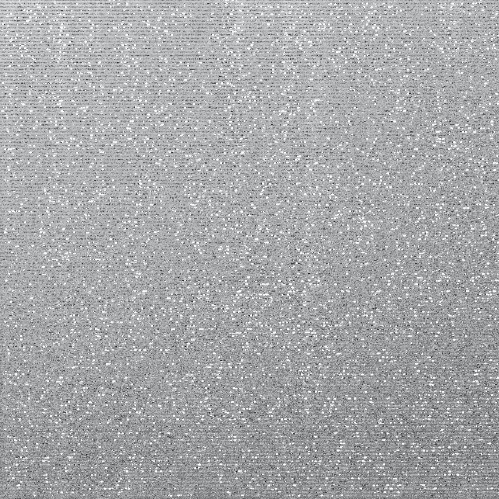 灰白紙張紋理 壁紙 — 灰色布料特寫，上面散落著白色閃粉顆粒，營造出閃爍的紋理表面。