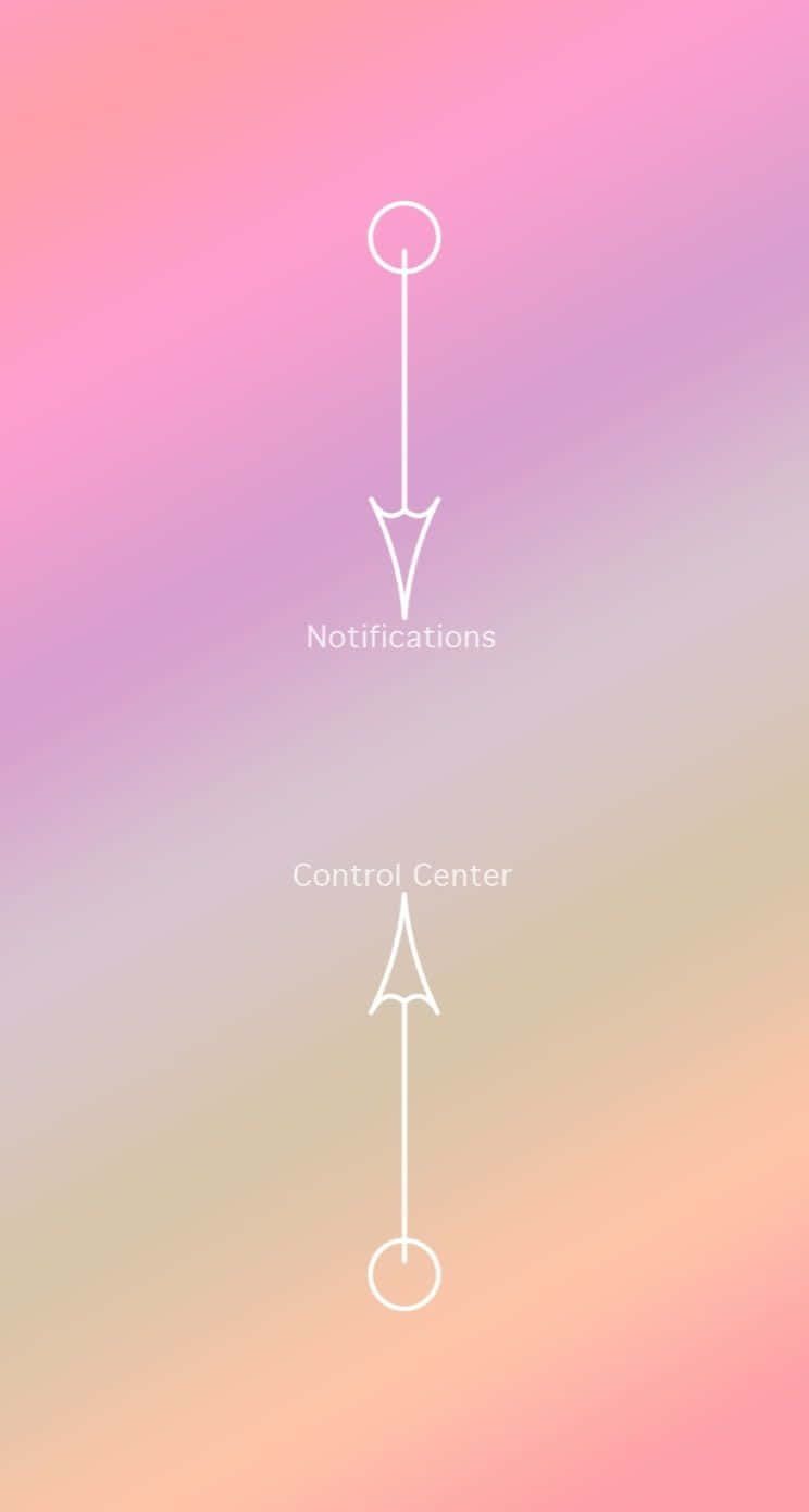 粉彩漸變背景上的電話界面圖標