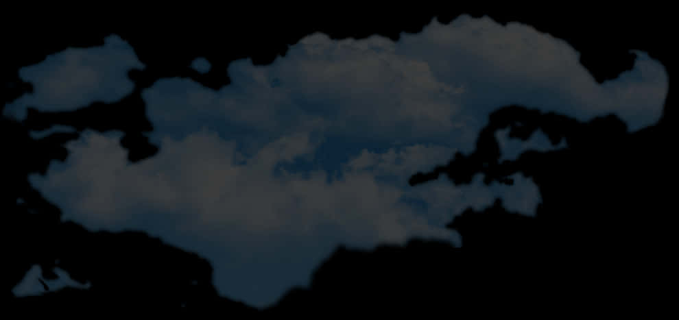烏雲中的藍天 壁紙