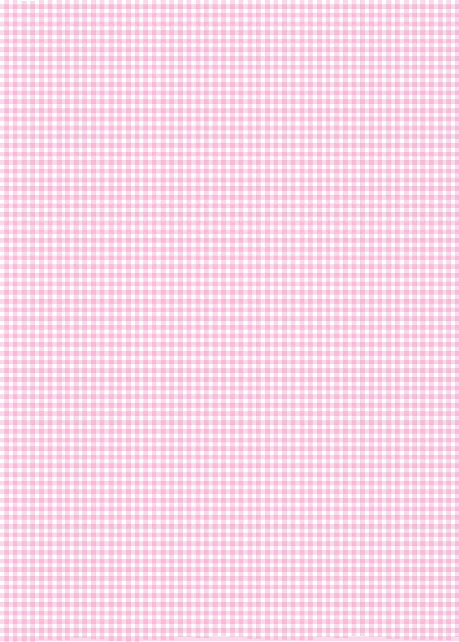 Pink Checkered 桌布 壁紙 — 無縫的粉紅和白色格仔圖案以整潔的重複網格填滿整個畫面。