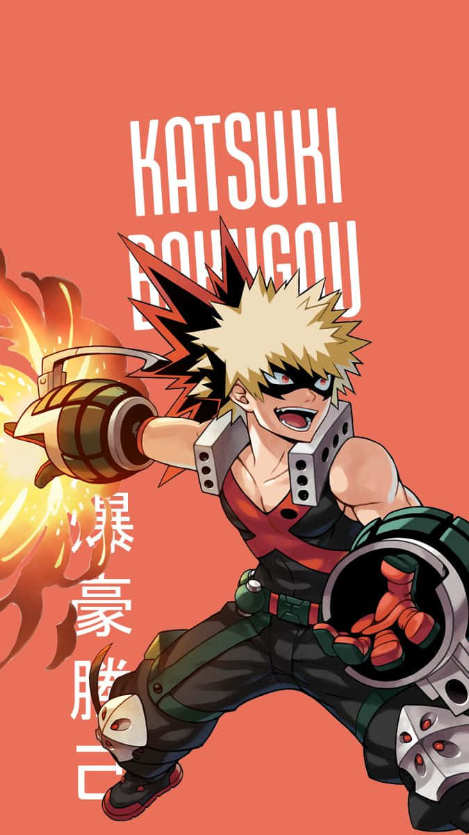 爆豪 675 x 1200 背景 壁紙