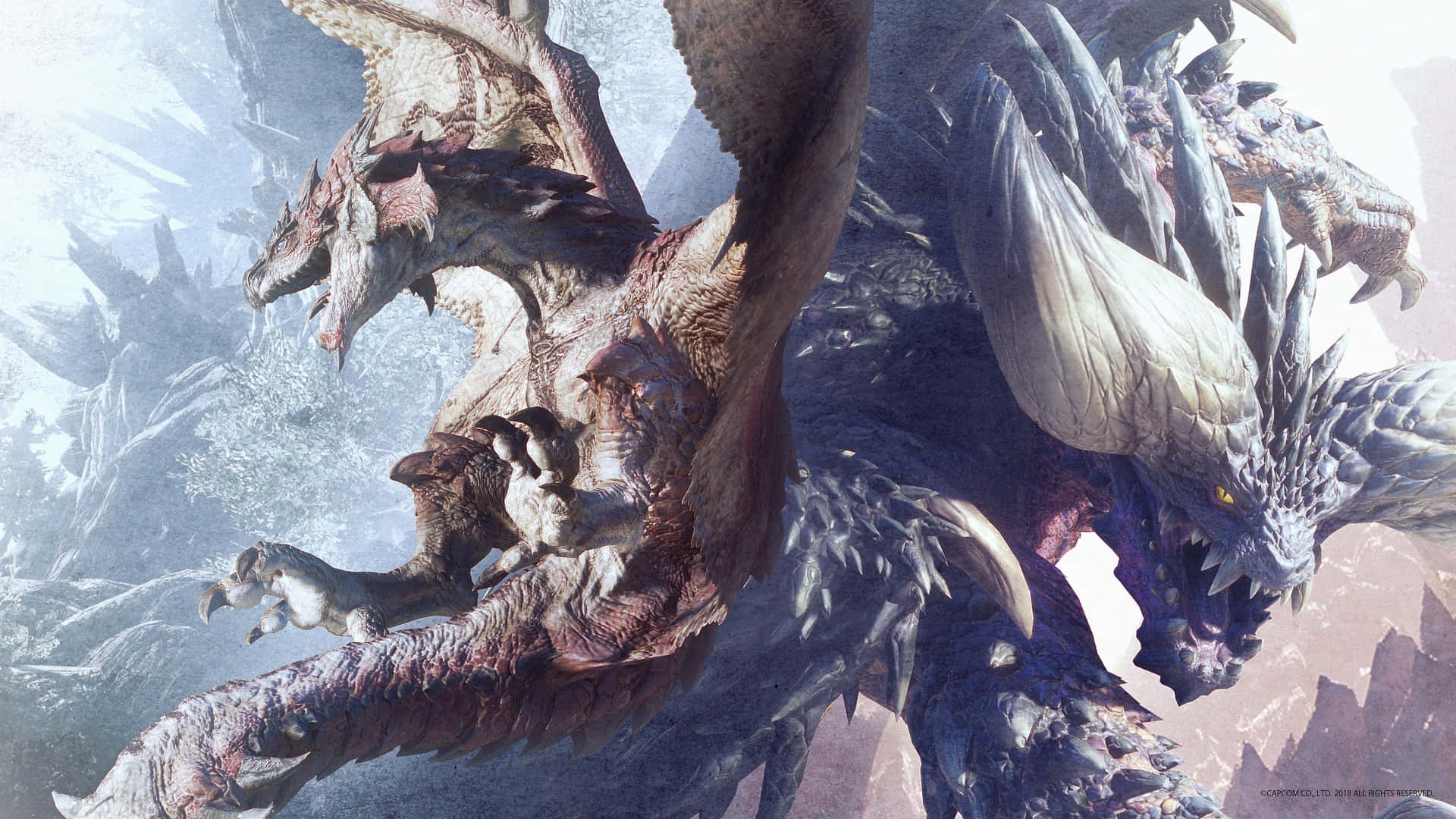 狩獵魔物獵人世界的猛獸 壁紙