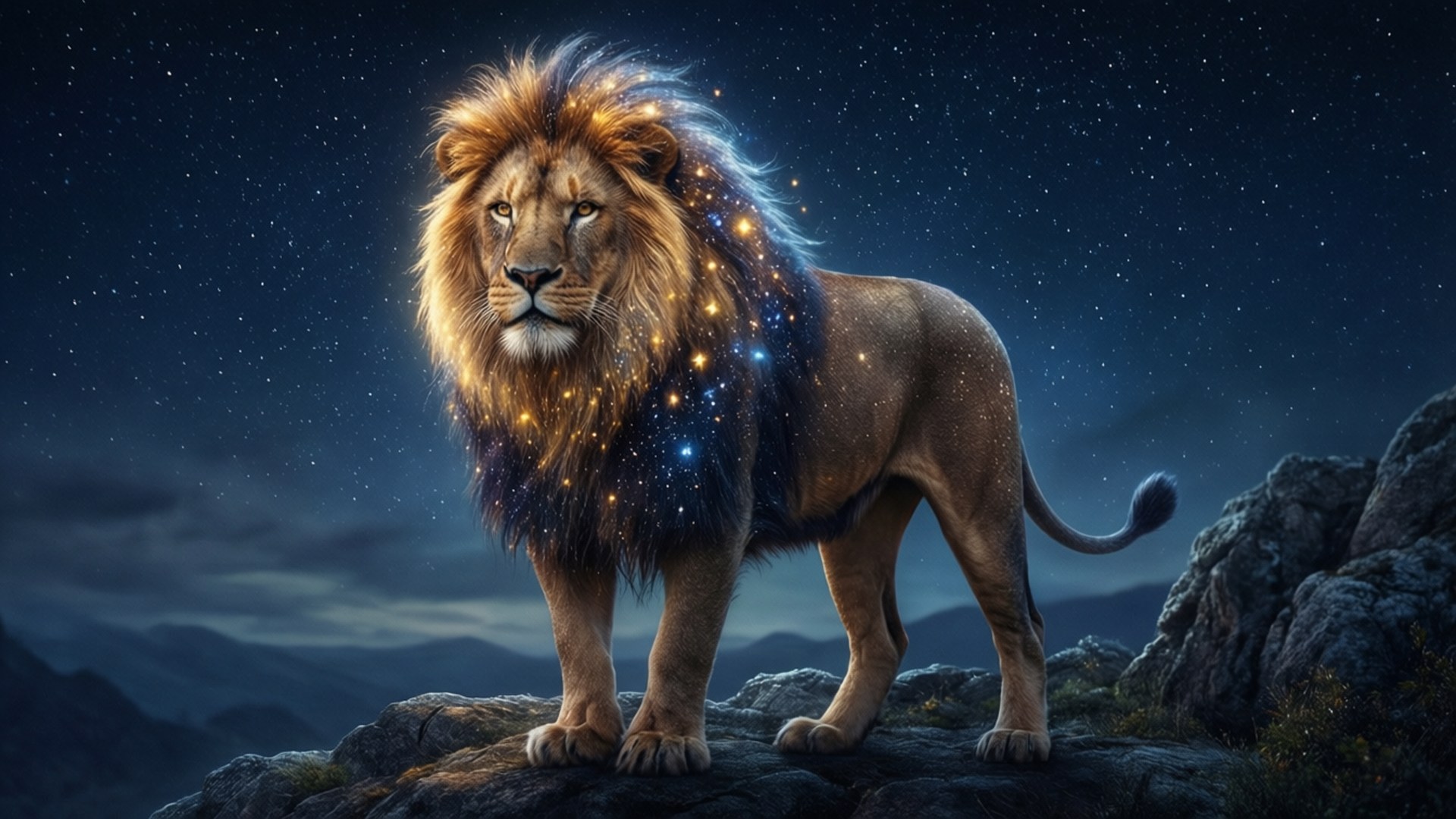 獅子座星鬃 壁紙