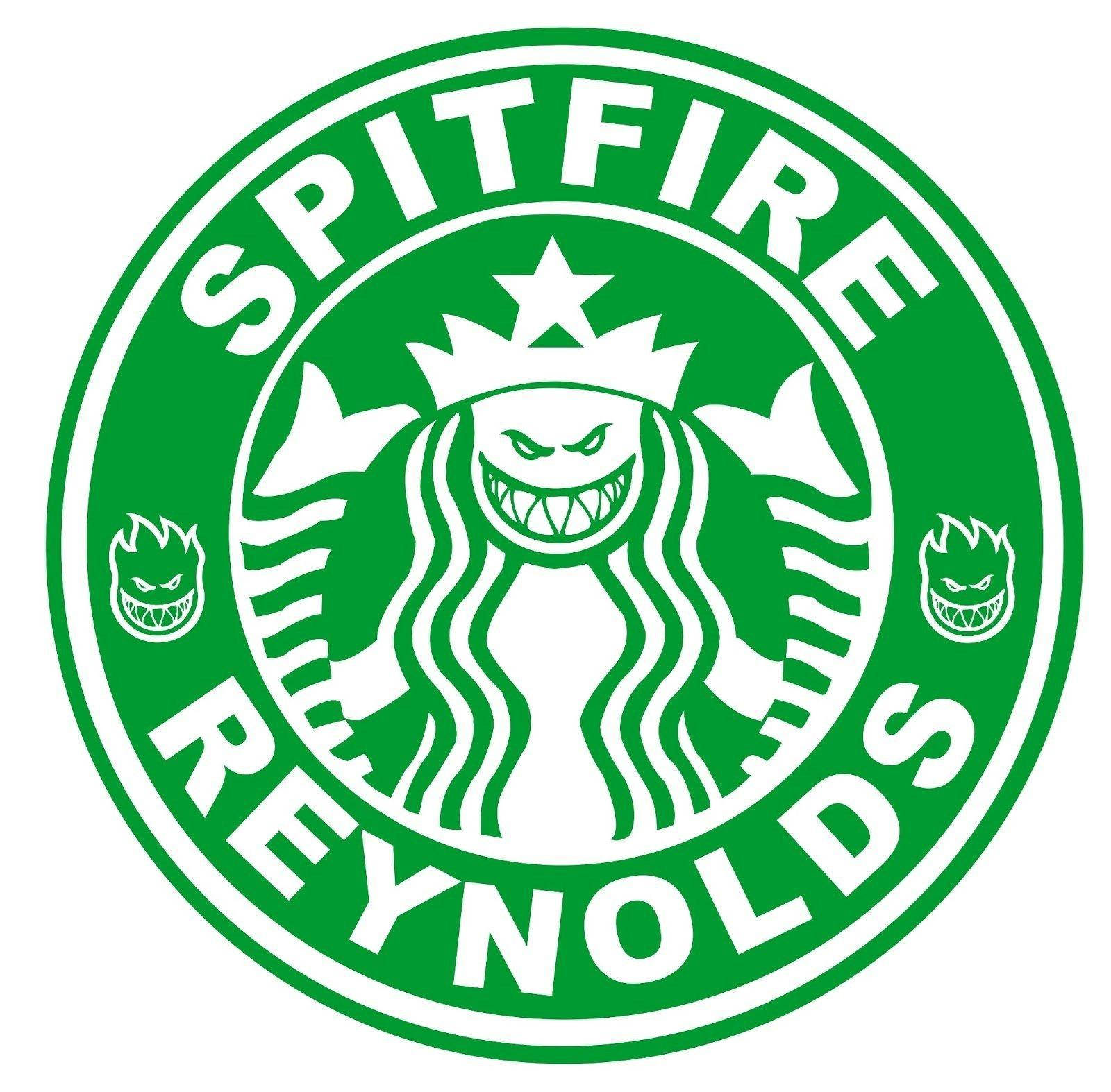 帶有賽蓮和 Spitfire Reynolds 文字的綠色圓形標誌。