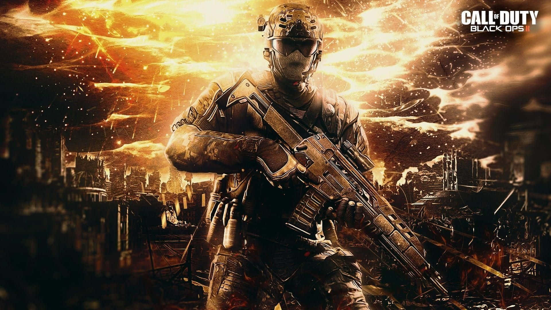 玩《Call Of Duty》加入正邪之戰 壁紙