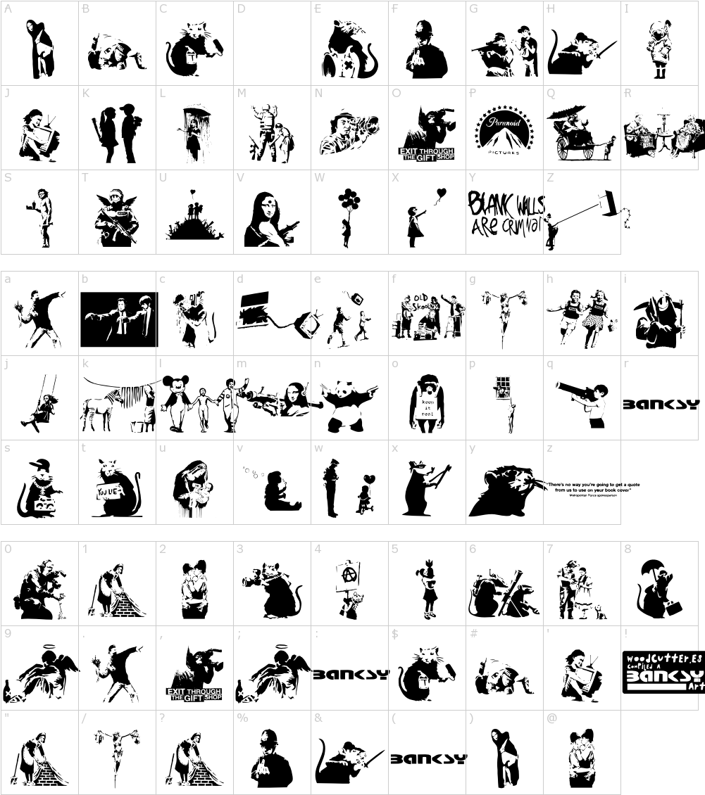 班克西藝術作品集錦