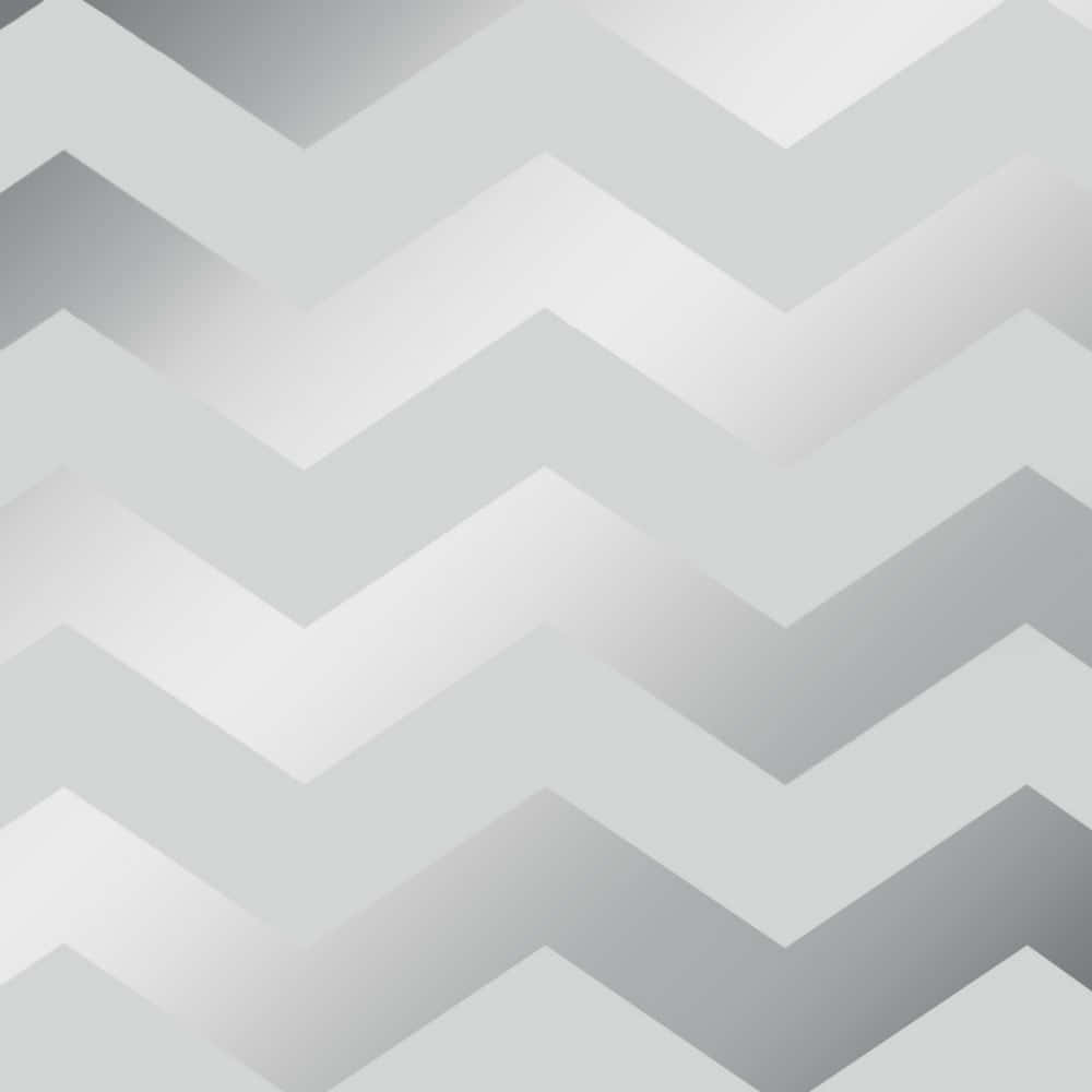 Cute Chevron 桌布 壁紙 — 現代牆紙，帶有重複的V形圖案，採用柔和的灰色和白色色調。