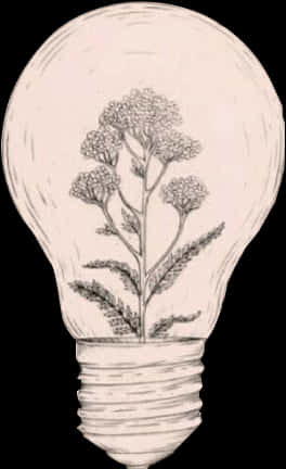環保創新燈泡草圖 壁紙
