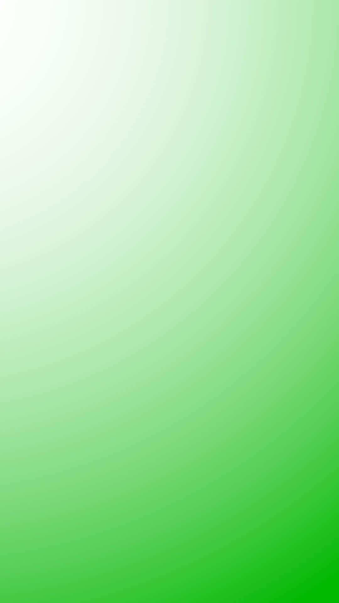 生動的綠色漸層背景 壁紙 — 從柔和白色到鮮豔綠色的平滑漸變，營造出平靜的抽象背景。
