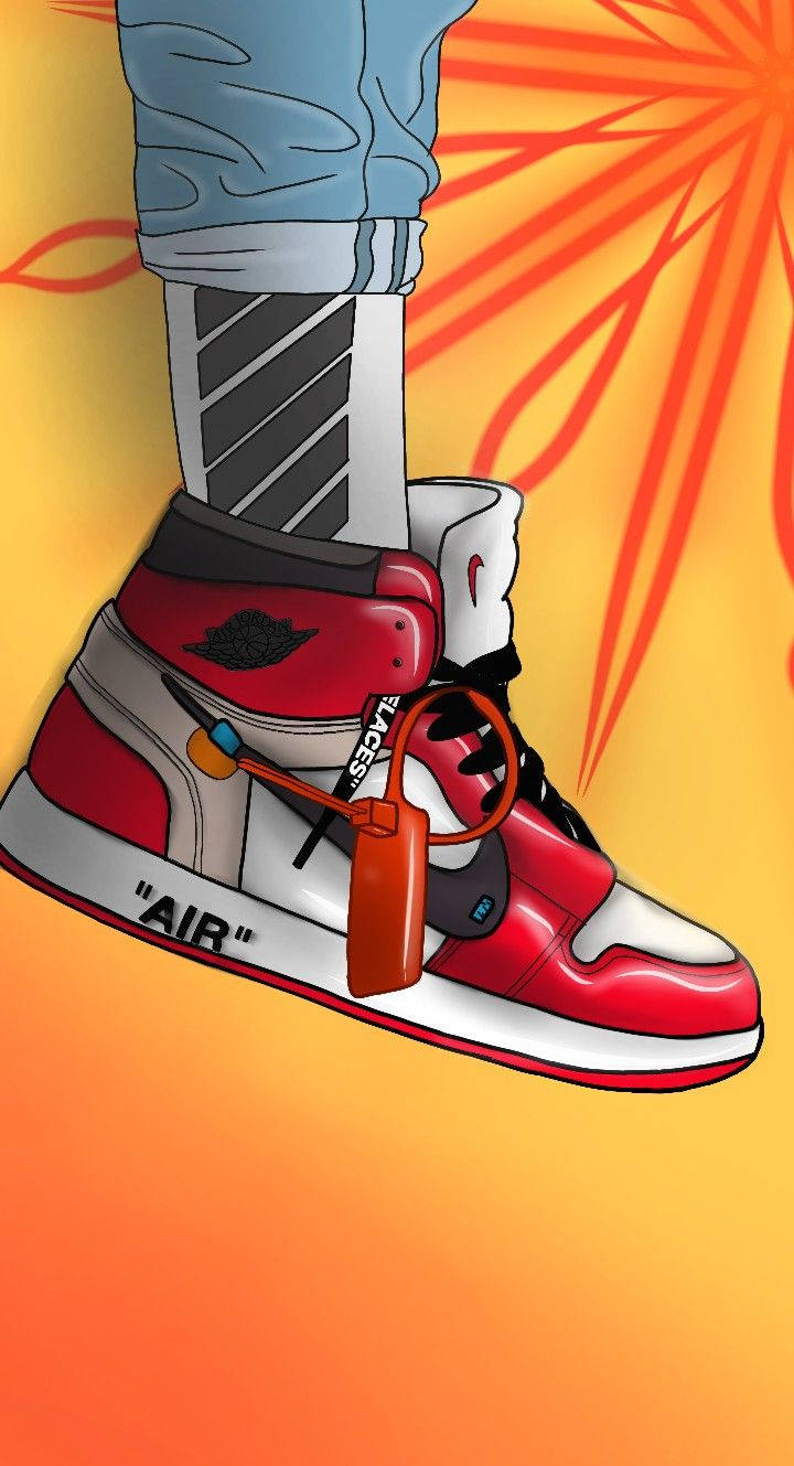 "用Jordan鞋款設計屬於你自己的原創風格。" 壁紙