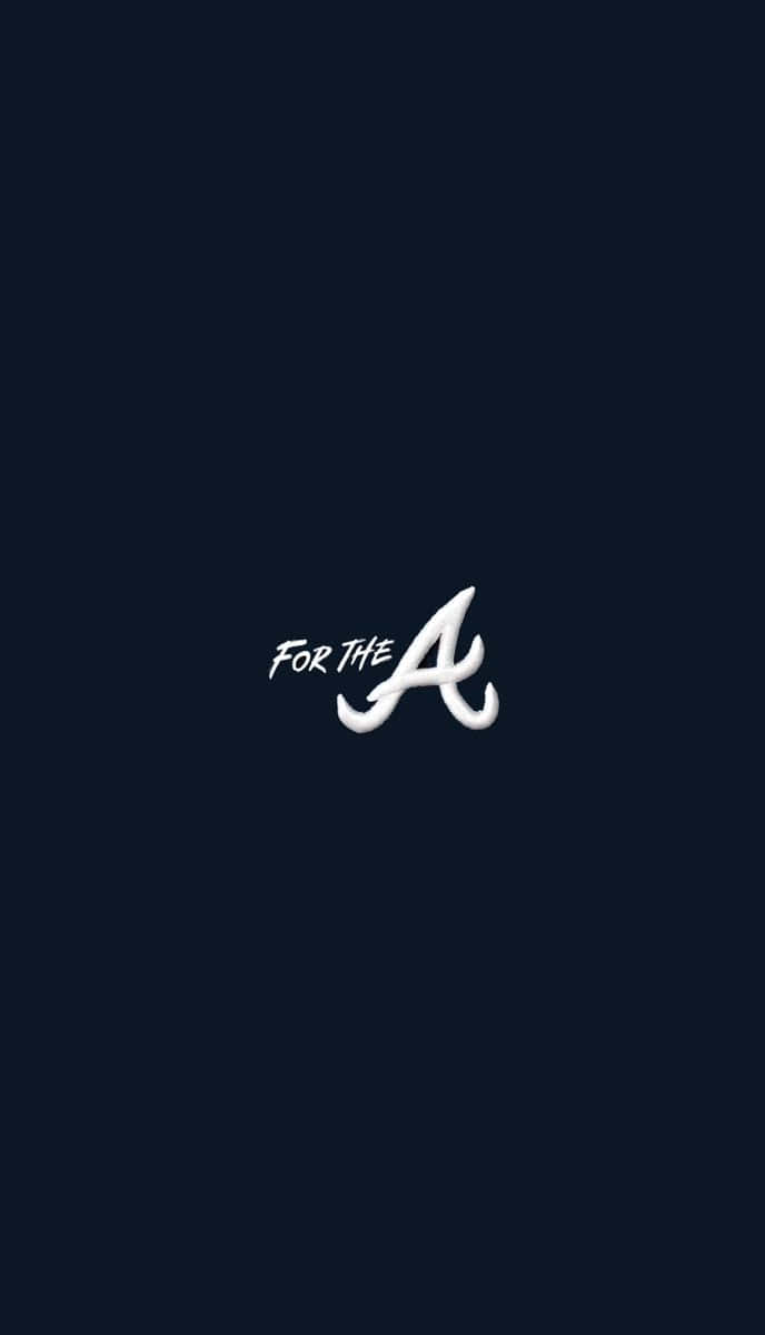 海軍藍背景上的白色「For The A」標誌