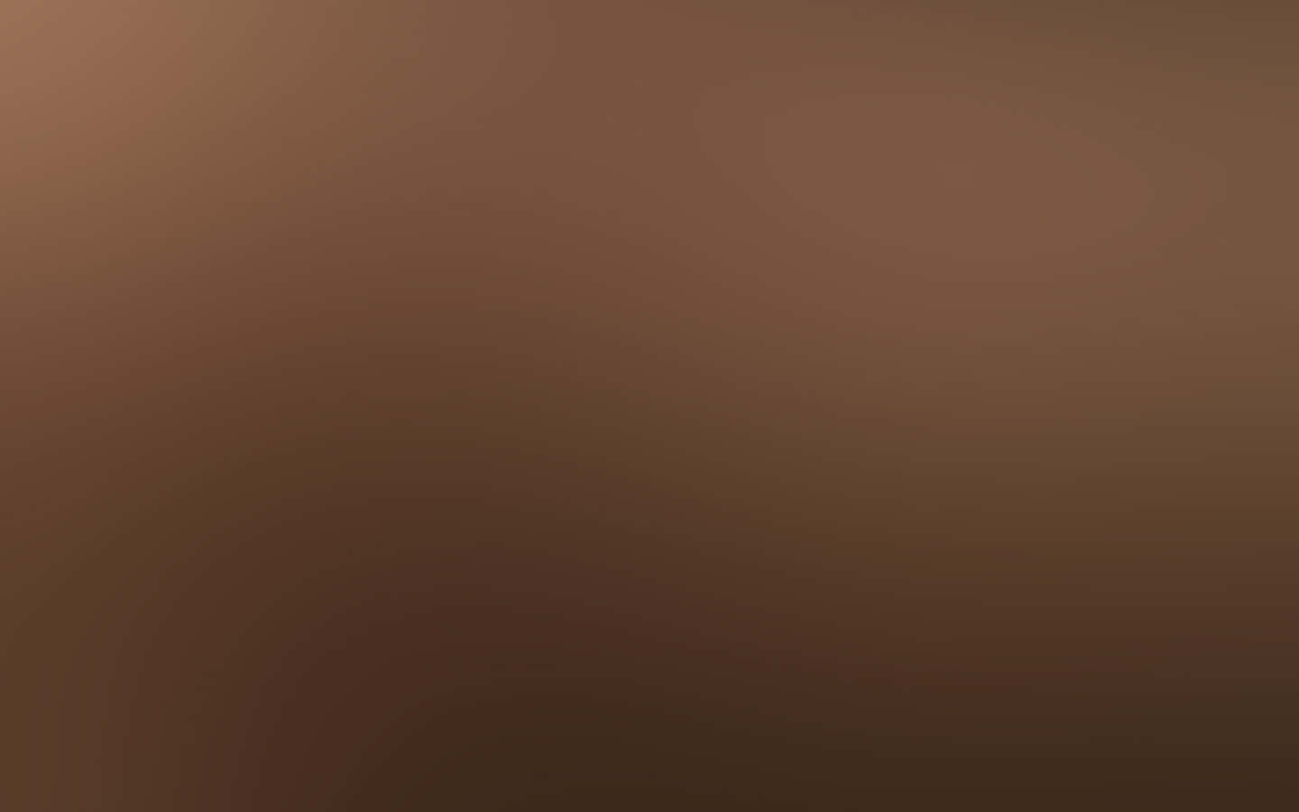 Dark Brown 桌布 壁紙 — 畫布上由淺至深的溫暖棕色調平滑漸變。