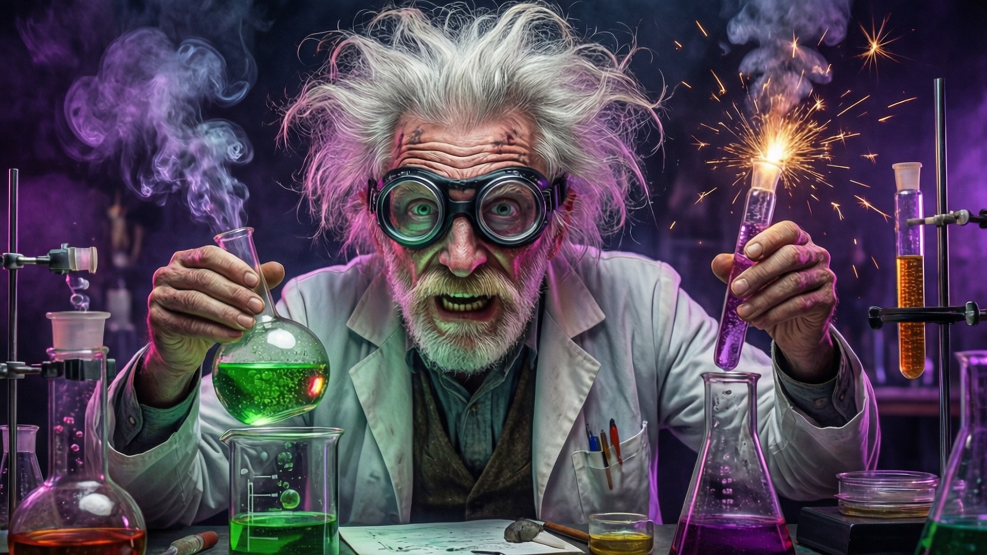 瘋狂科學家實驗室 壁紙