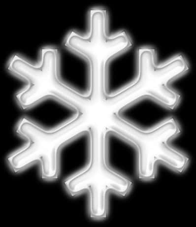 發光雪花圖案 壁紙