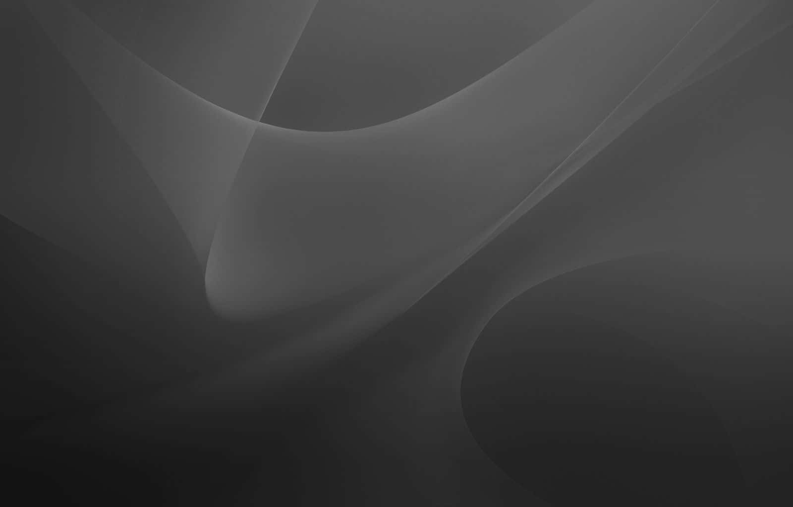 白色抽象雲霧灰色背景 壁紙 — 優雅流動的灰色抽象形態，以柔和漸變和流暢曲線營造寧靜簡約的構圖。
