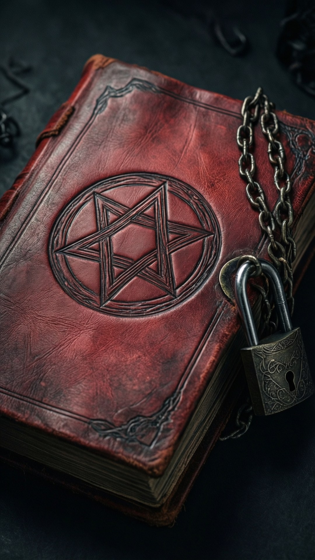 皮革魔法書 壁紙