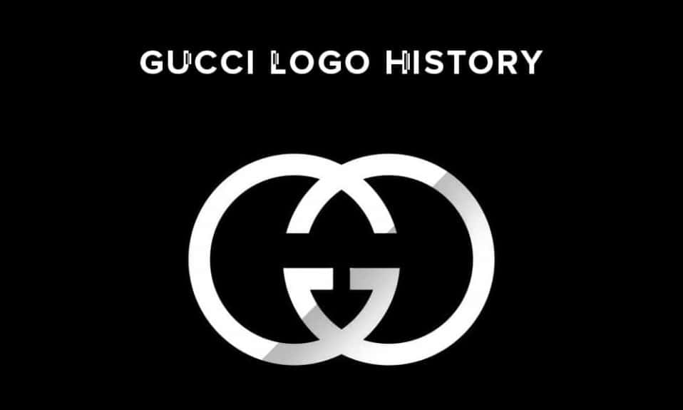 Gucci標誌歷史標題畫面，帶有標誌性的互鎖G符號。