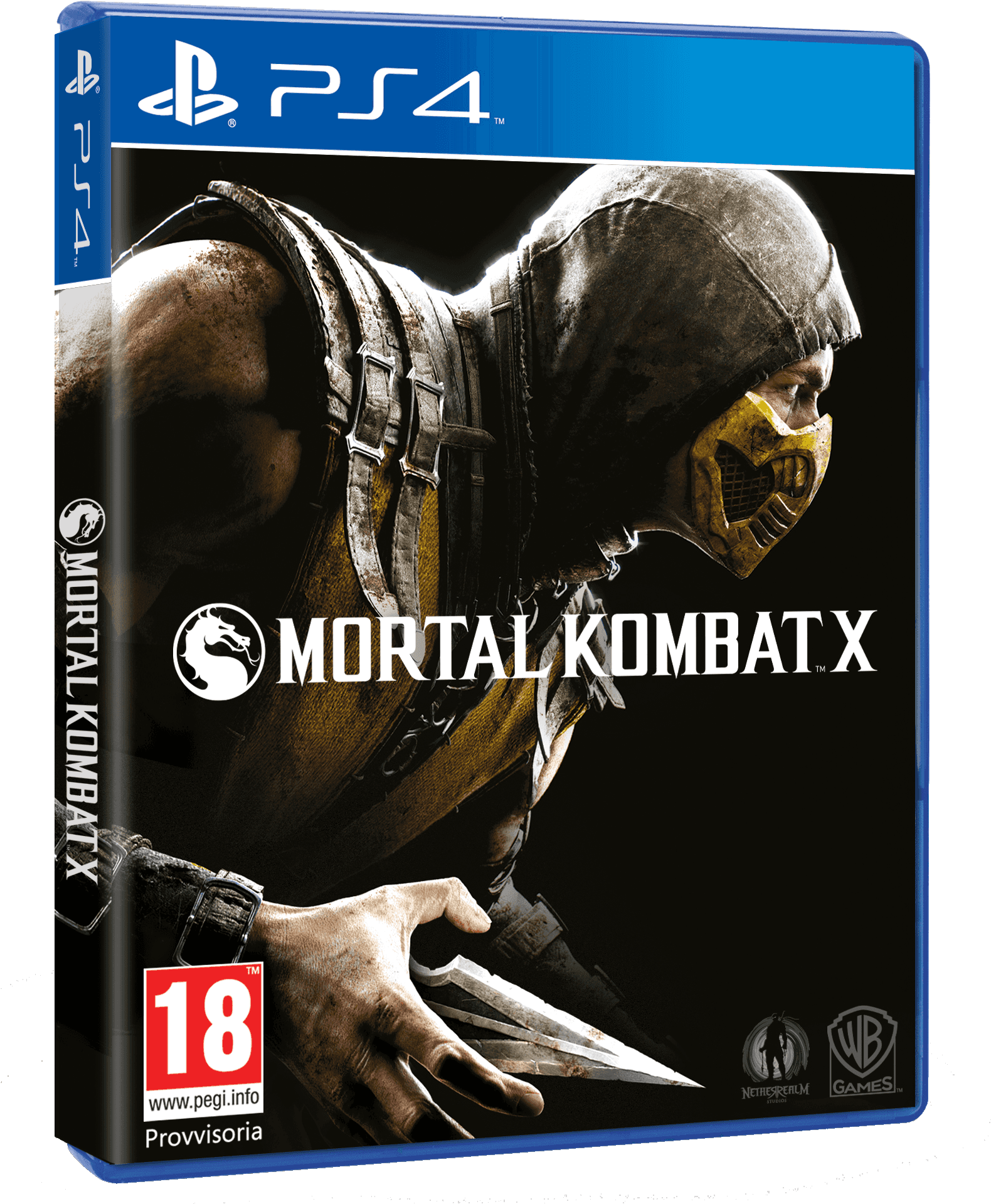 真人快打X PS4 封面藝術 壁紙