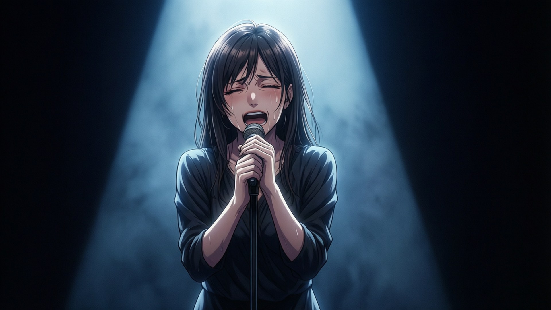 真冬的獨奏演出 壁紙
