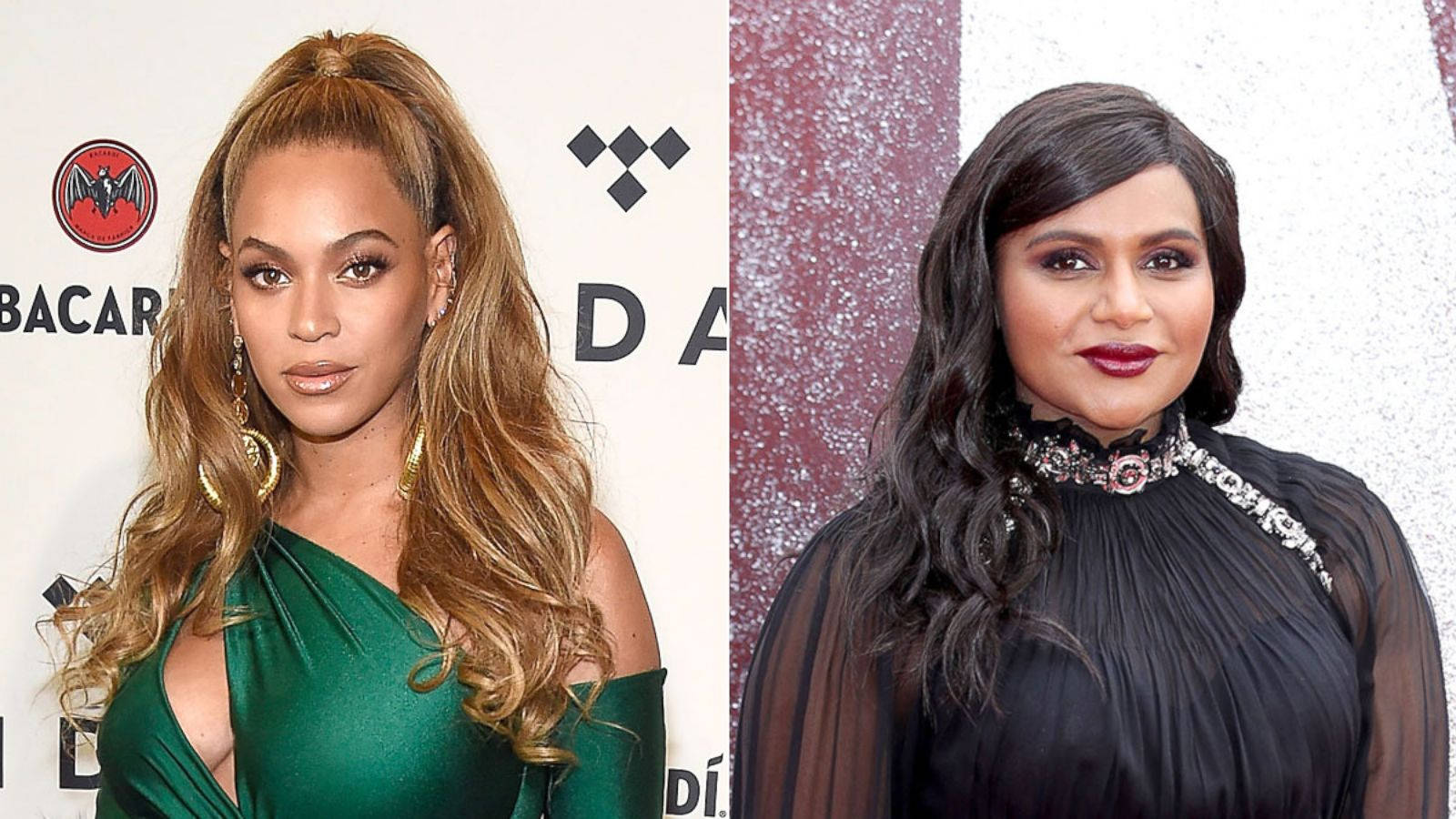 Beyoncé 和 Miley Cyrus 在華麗活動中穿著優雅長裙。