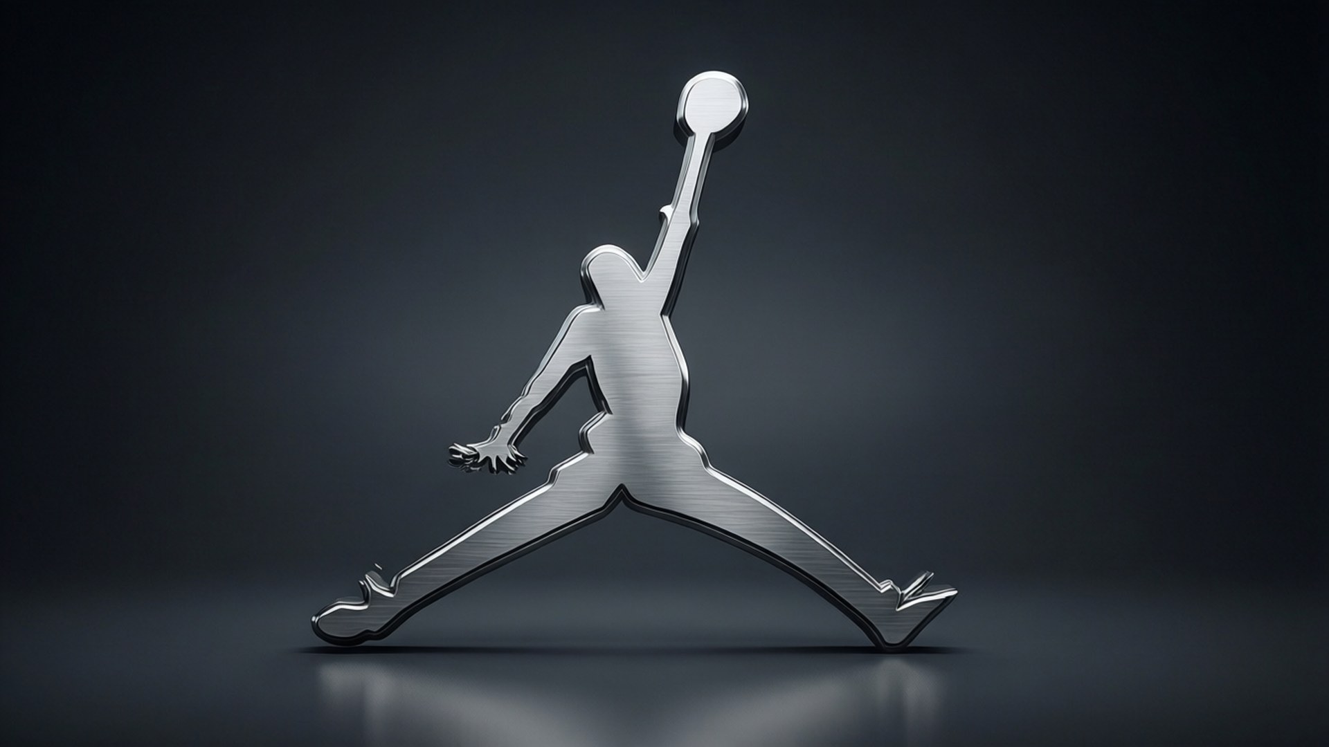 磨砂鋼色 Jumpman 壁紙