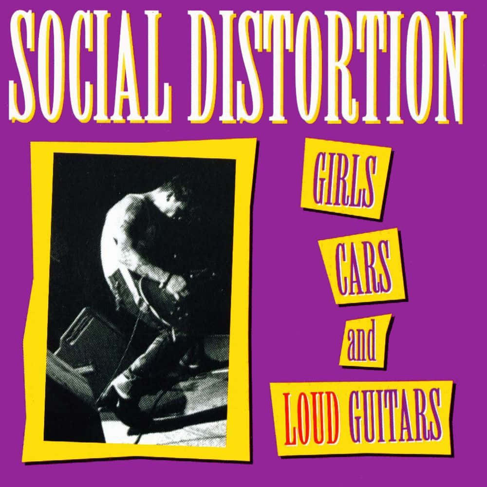 Social Distortion 的專輯封面， featuring 吉他手和粗體文字。