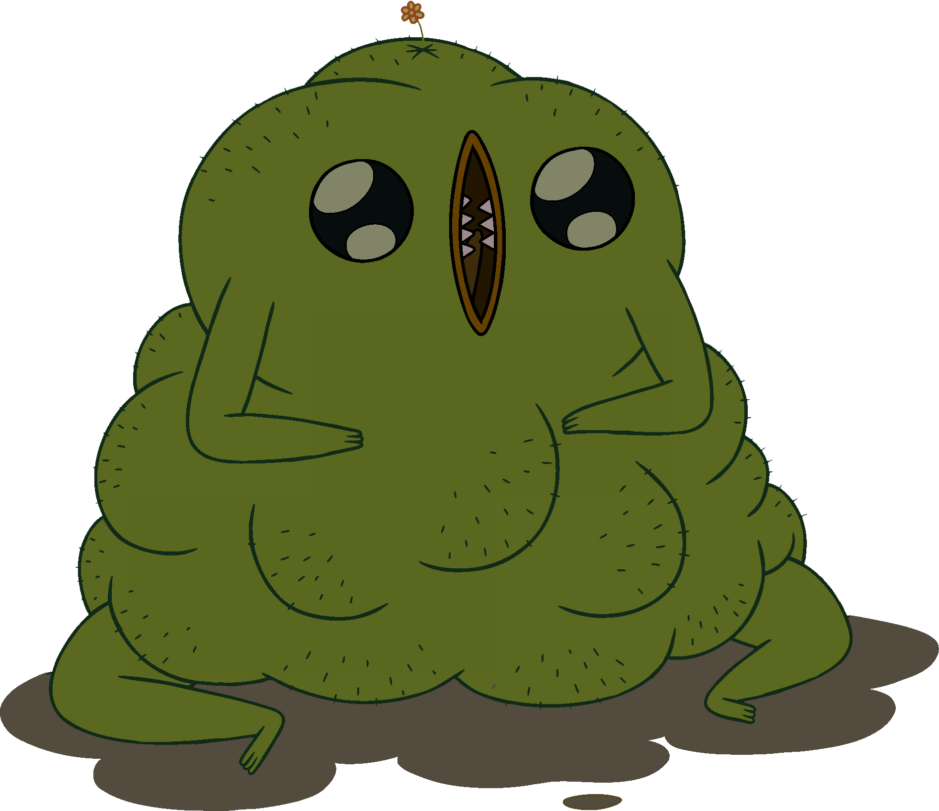神秘綠色生物大冒險 壁紙