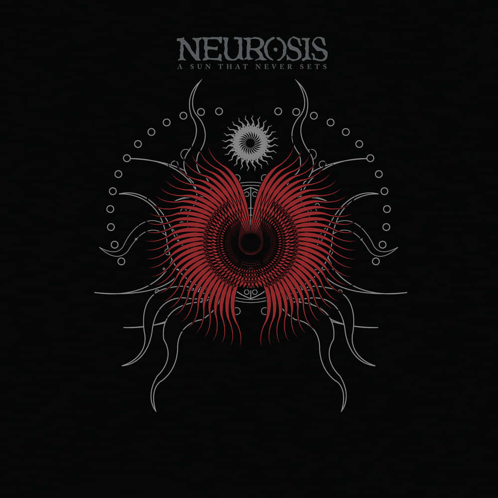 Neurosis 的專輯藝術，黑色背景上有紅色太陽爆發和白色觸手。