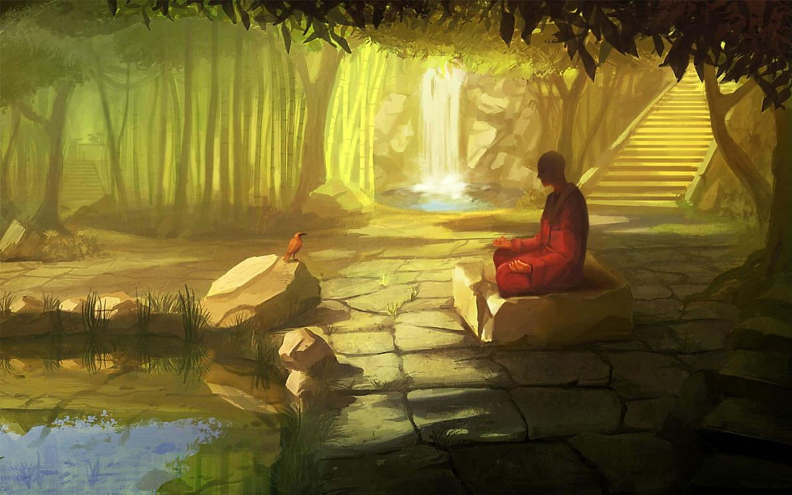 禪意背景 壁紙