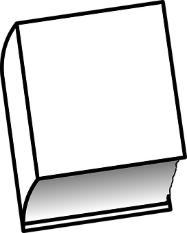 空白打開書本圖形 壁紙