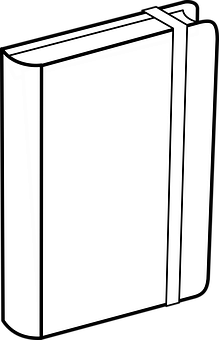 空白書本向量插圖 壁紙